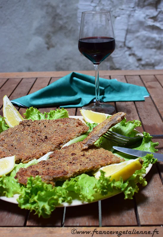 Escalope Milanaise Vegetarien Vegan France Vegetalienne