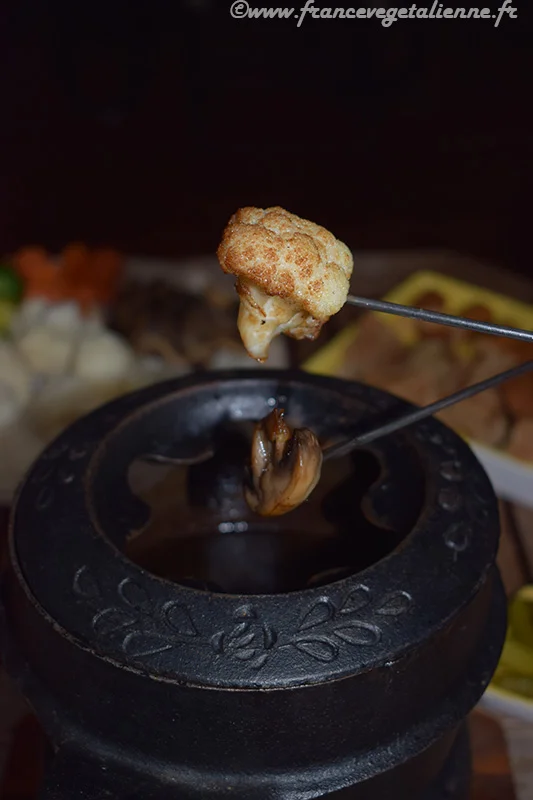 Fondue bourguignonne (végétalien, vegan) — France végétalienne