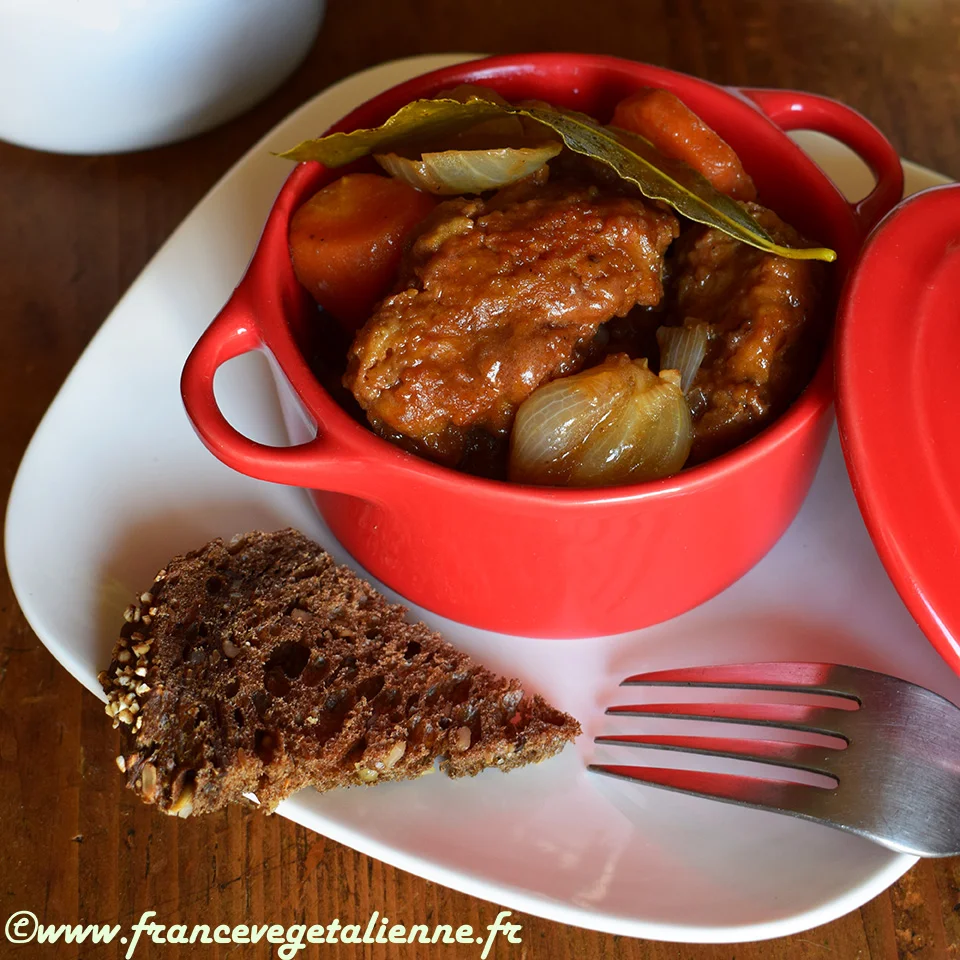 Carbonade flamande (végétarien, vegan)