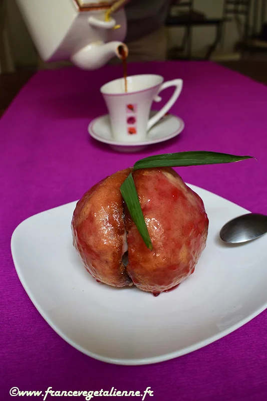 Pêche pâtissière (vegan)