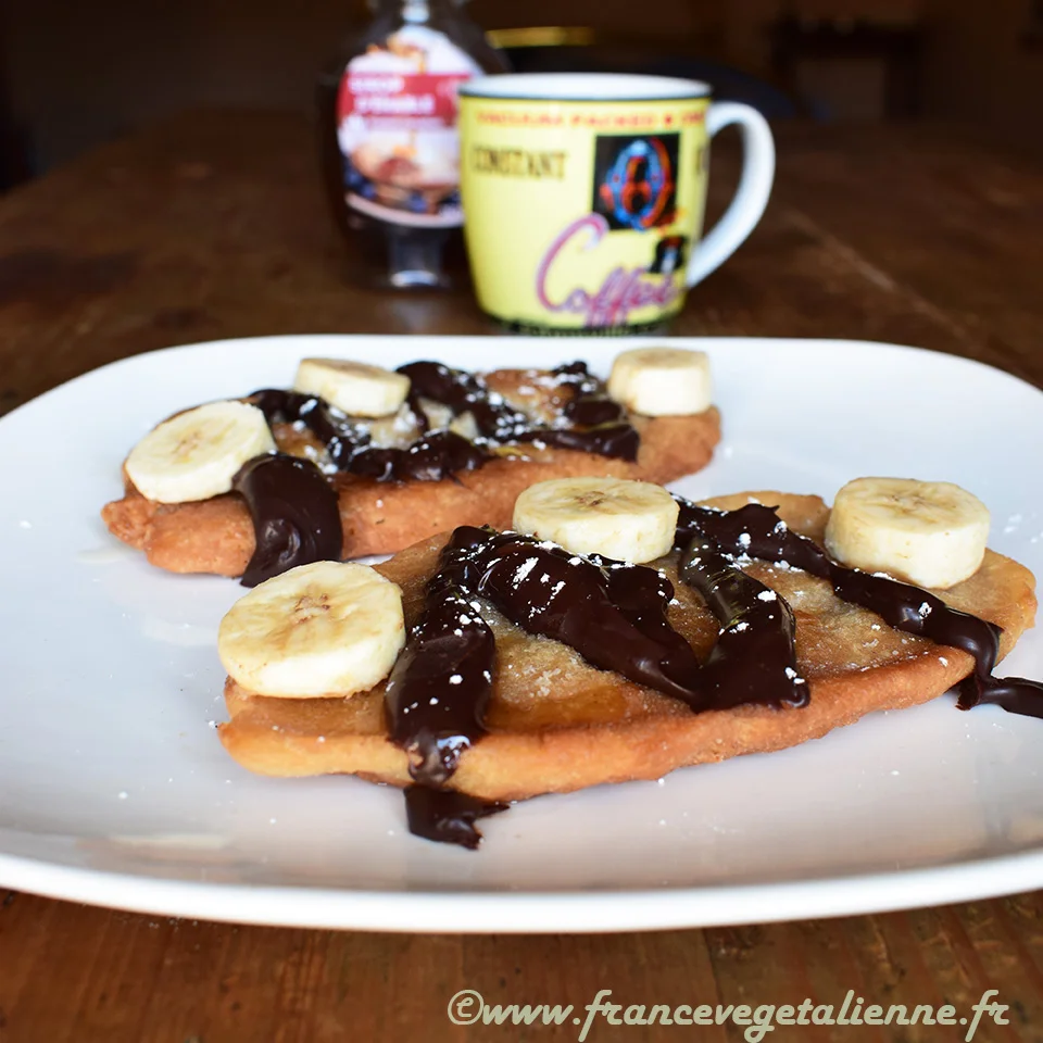 Queue de castor (végétalien, vegan)