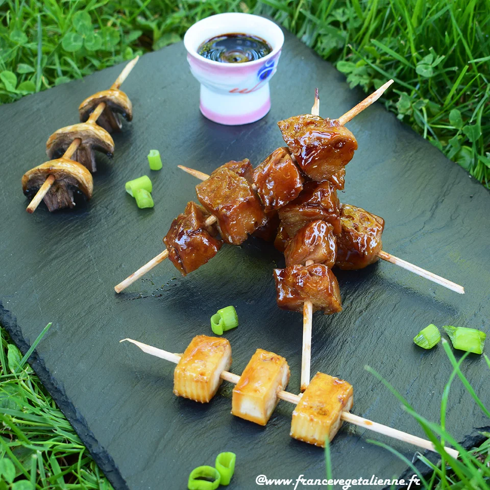 Yakitori (végétalien, vegan)