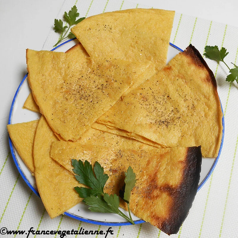 Socca (végétalien, vegan)