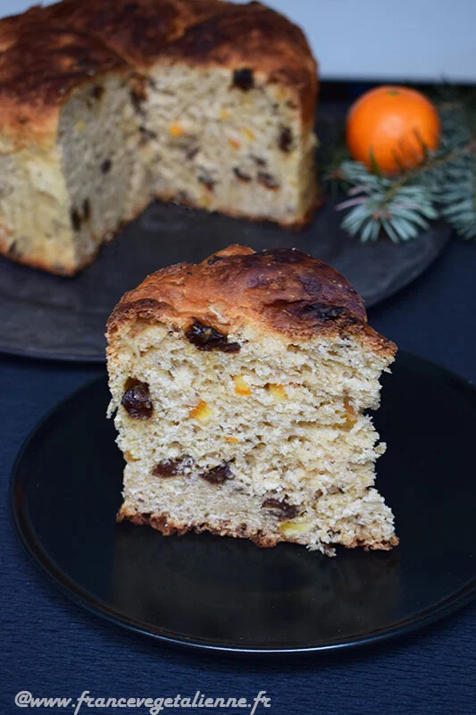 Panettone (végétalien, vegan)