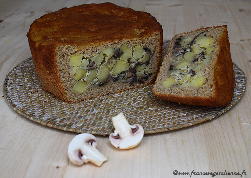 Pain Farci Aux Pommes De Terre Et Champignons Vegetalien Vegan