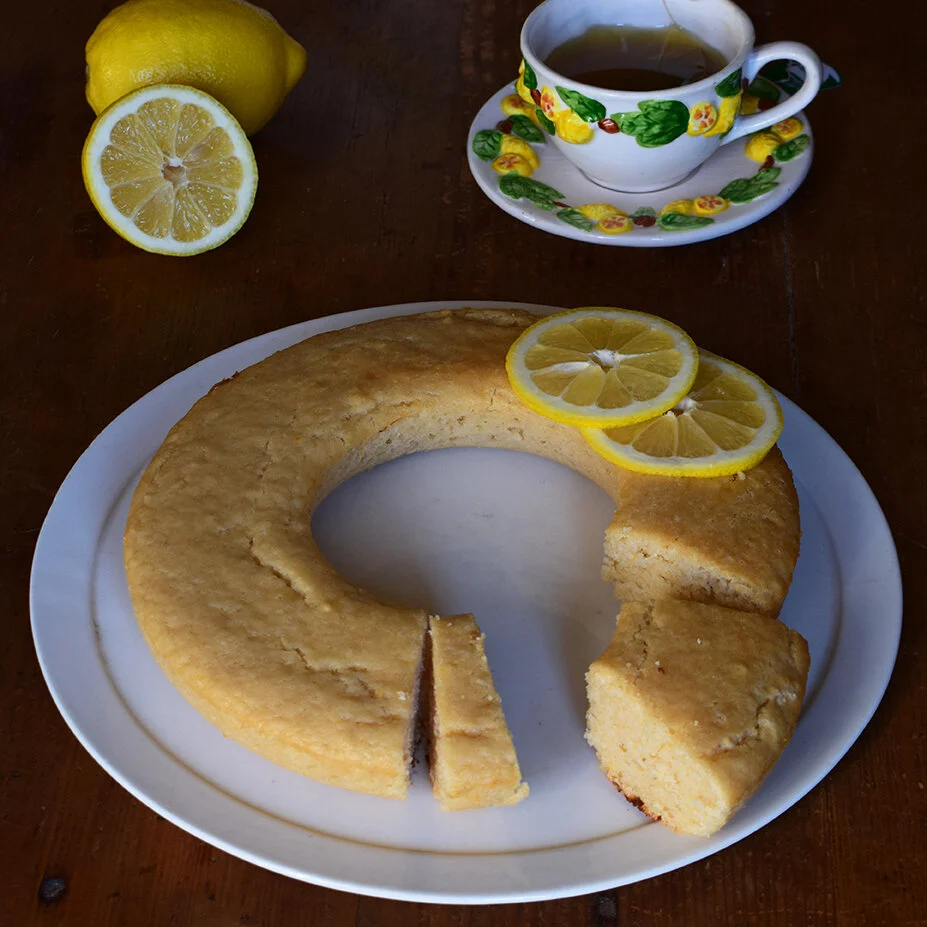 Moelleux au citron (végétalien, vegan)