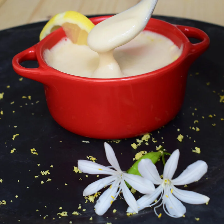 Mousse au citron (végétalien, vegan)