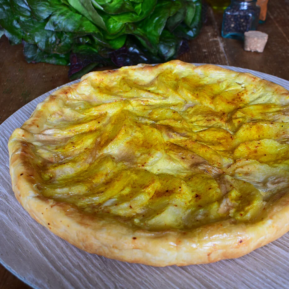 Tarte aux pommes de terre (végétalien; vegan)