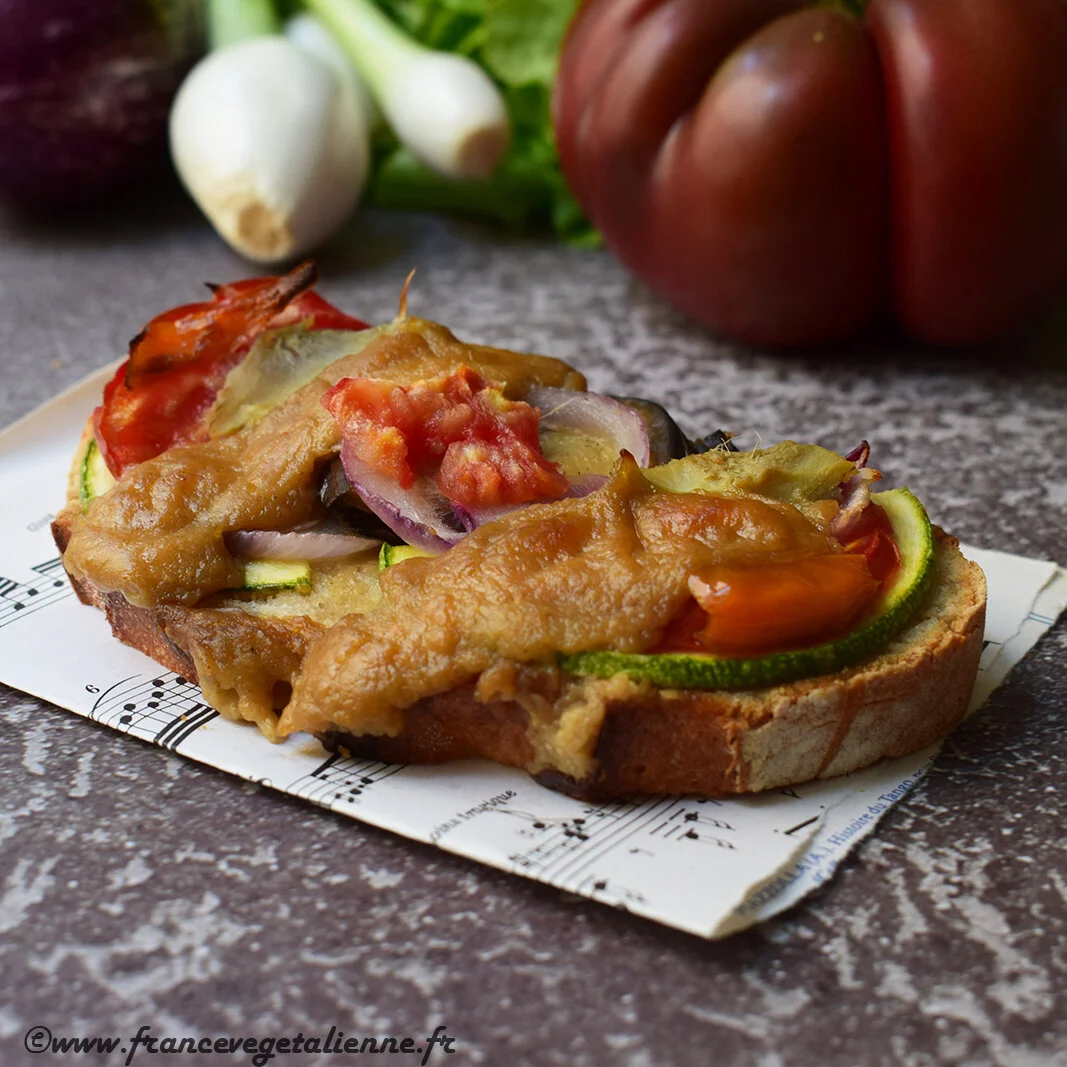 Tartine (végétalien, vegan)