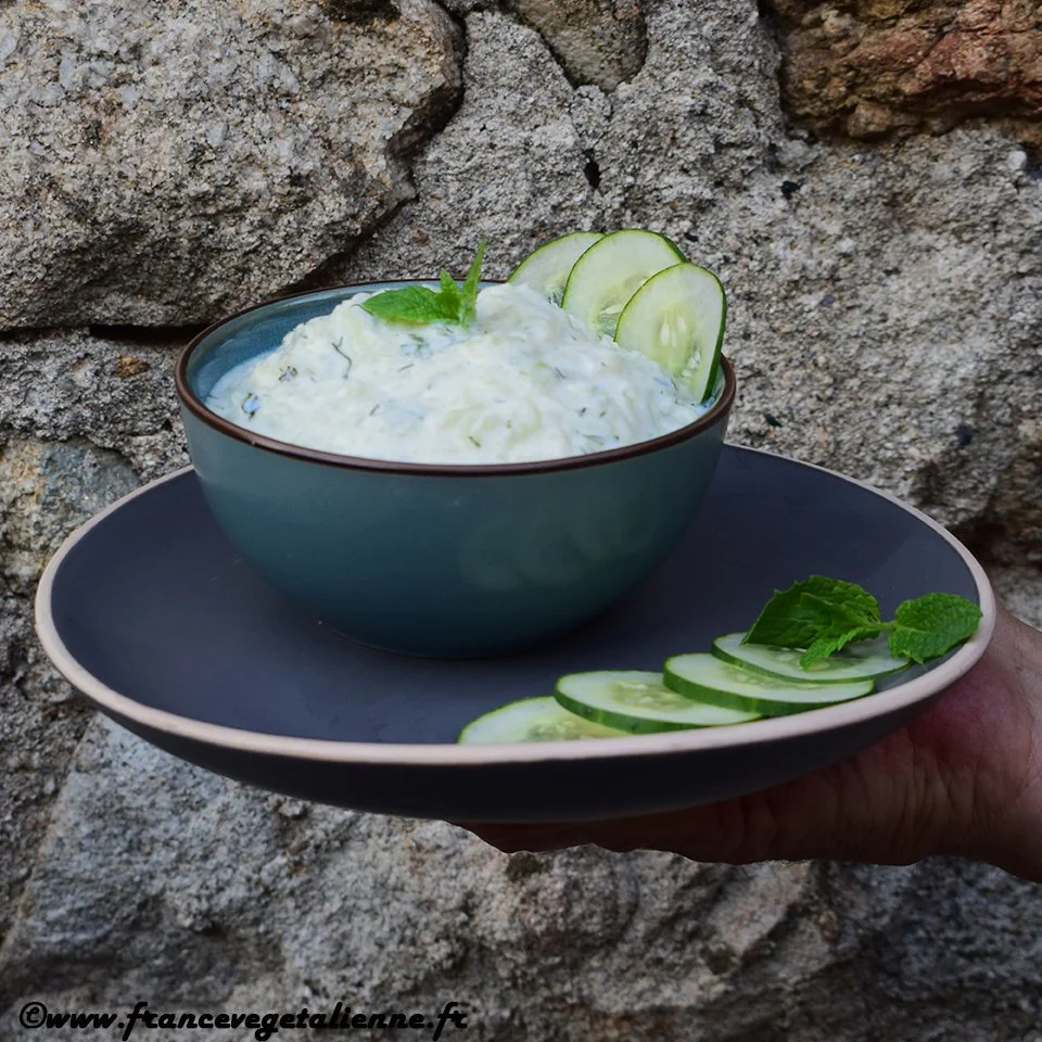Tzatziki (végétalien, vegan)