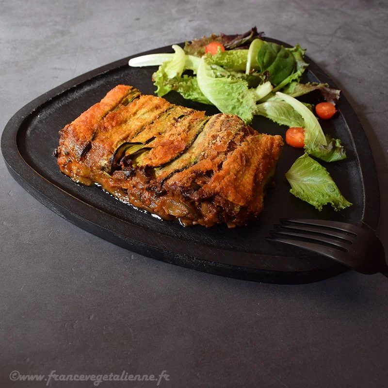 Lasagnes de courgettes (végétarien, vegan)