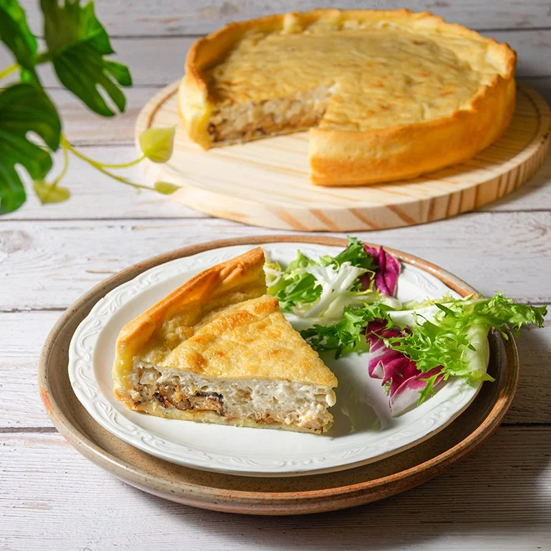 Quiche lorraine (végétalien, vegan)