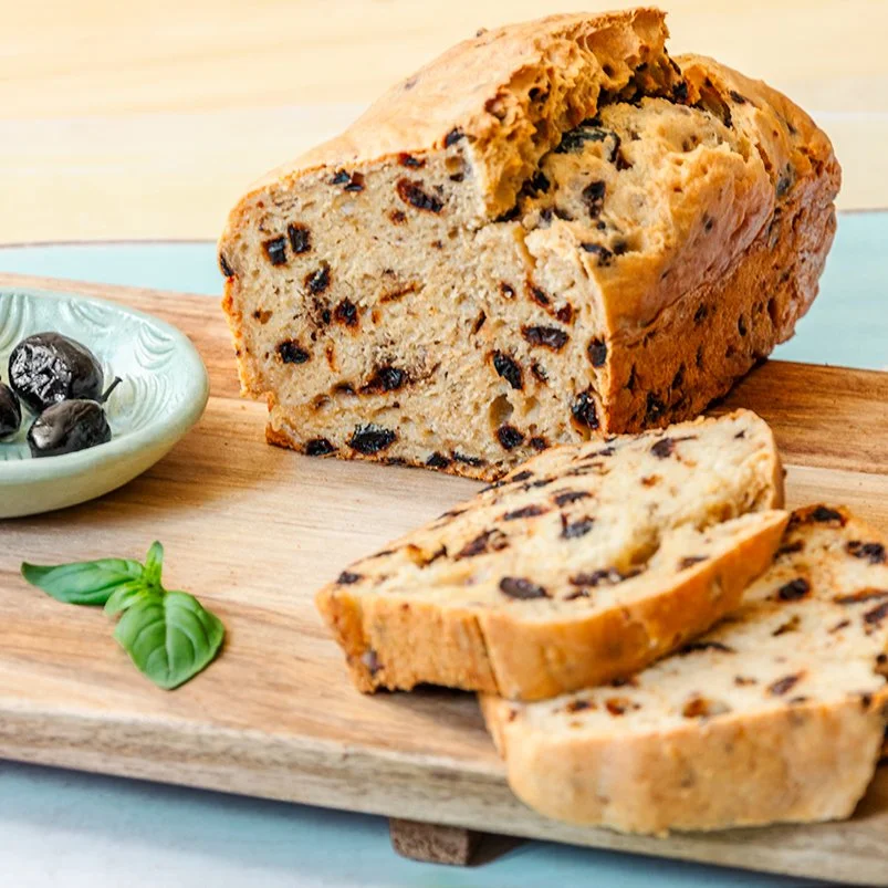 Cake aux olives (végétalien, vegan)