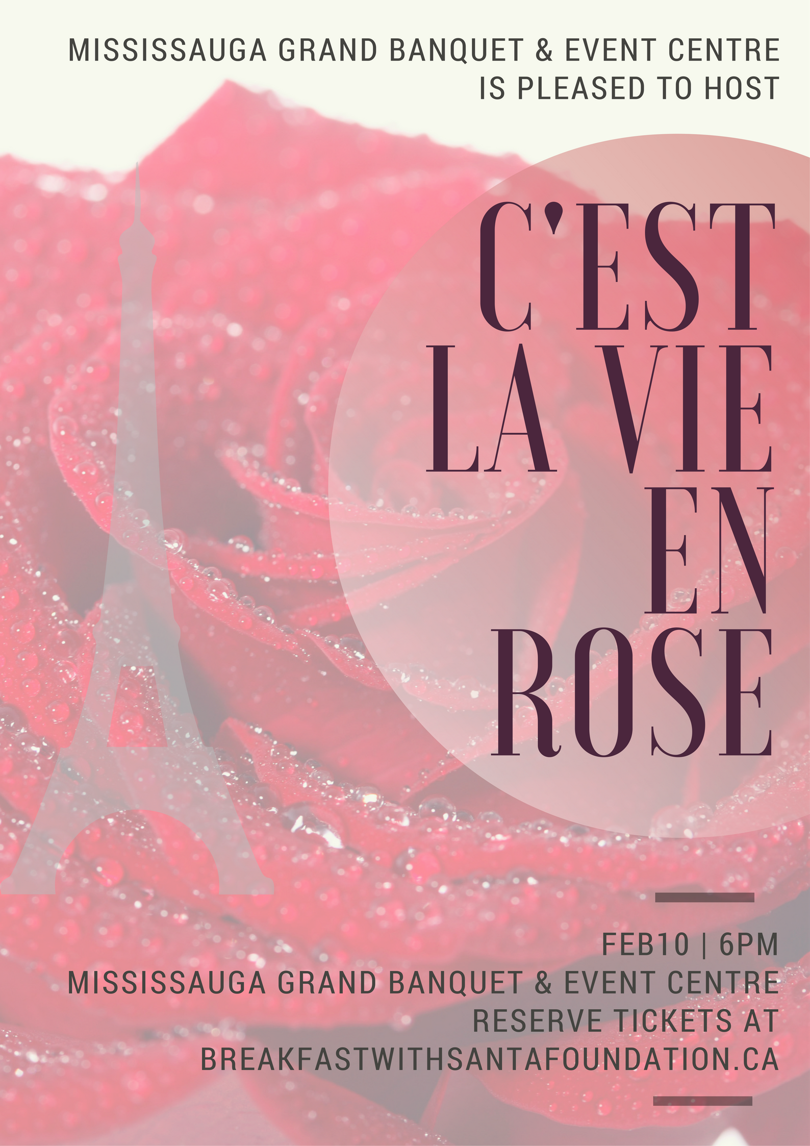 venue flyer / poster design