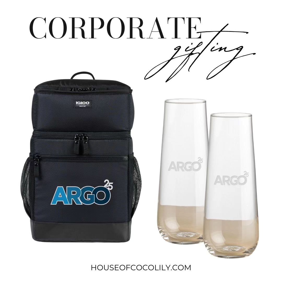 Company Anniversary Gifts.⁠
⁠
This duo was the most elegant and perfect pair for corporate gifting. ⁠
It was a 25th anniversary celebration for the company and featured an event with the gifting of branded cooler bags. ⁠
⁠
Inside recipients found gor