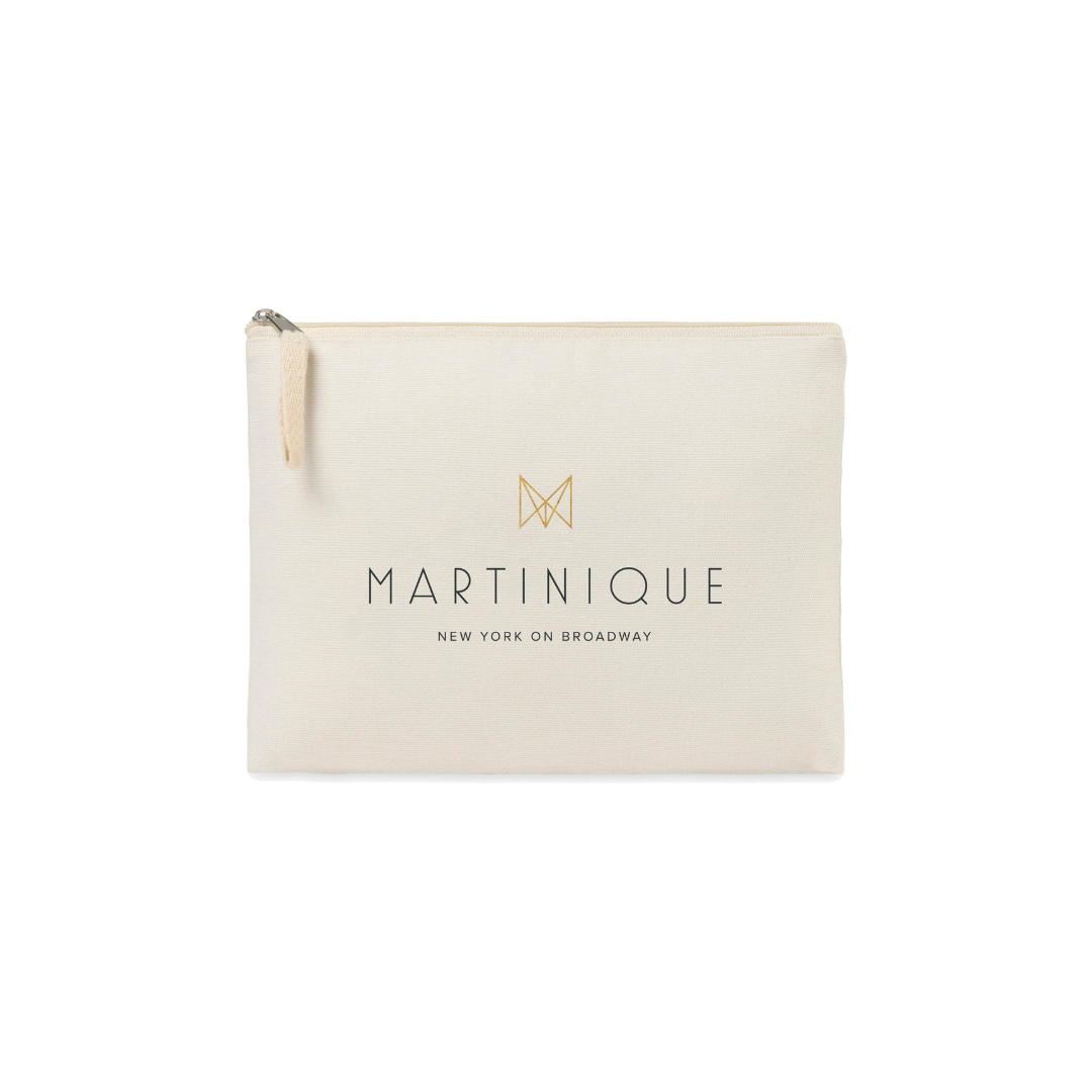 toiletry pouches for guest amenities