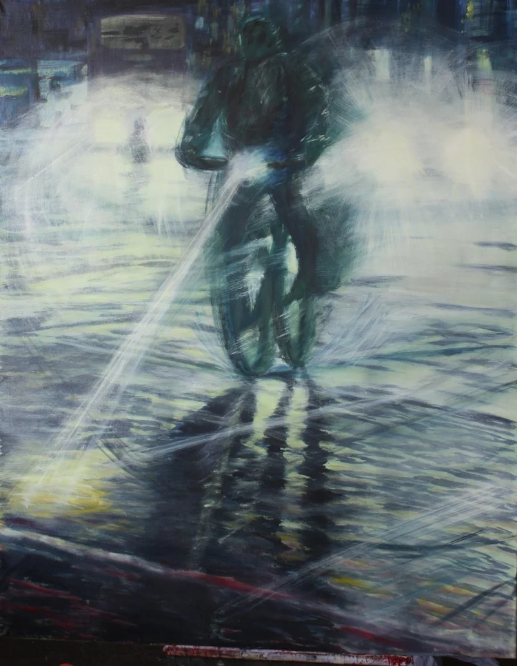 Scream of the Monk, 2015. In the UK Private Collection, July 2019.