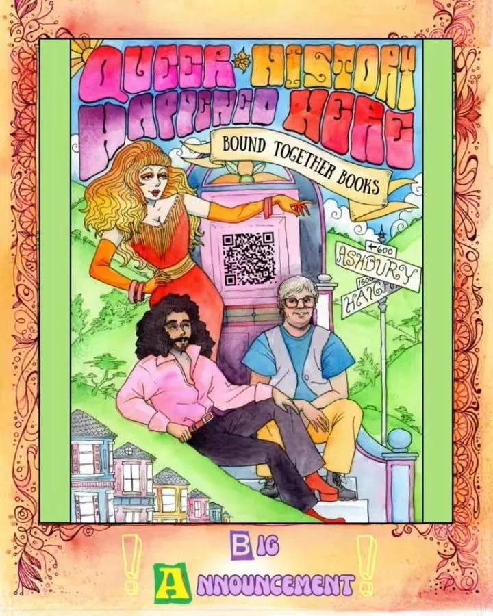 ✨✨✨BIG ANNOUNCEMENT✨✨✨

We are utterly thrilled to announce that we have installed our first QR Poster of Queer History Happened Here in the Haight! 

This is the first of many permanent installations in the neighborhood that will highlight the incre