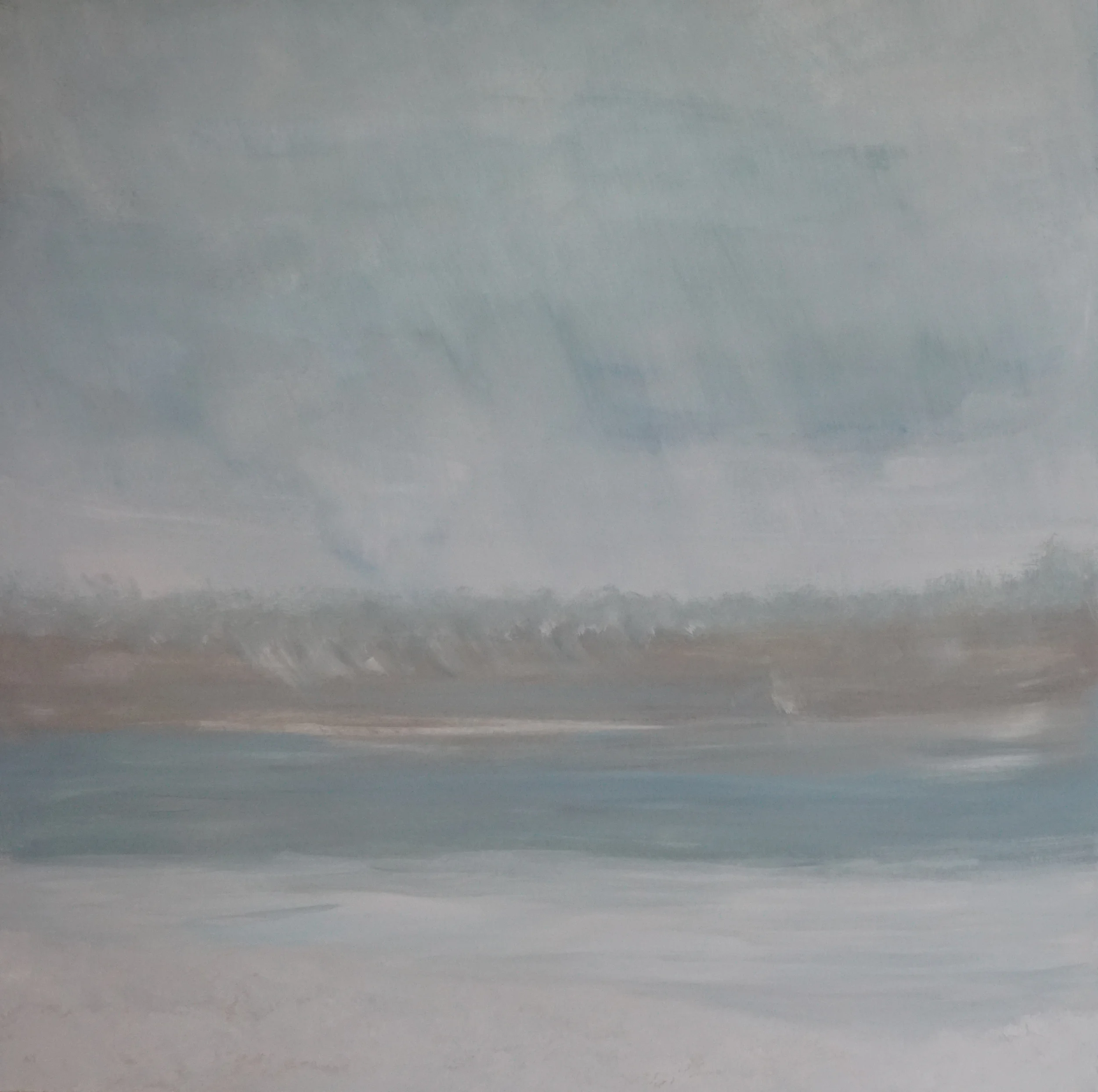 Huile sur bois, 120x120cm