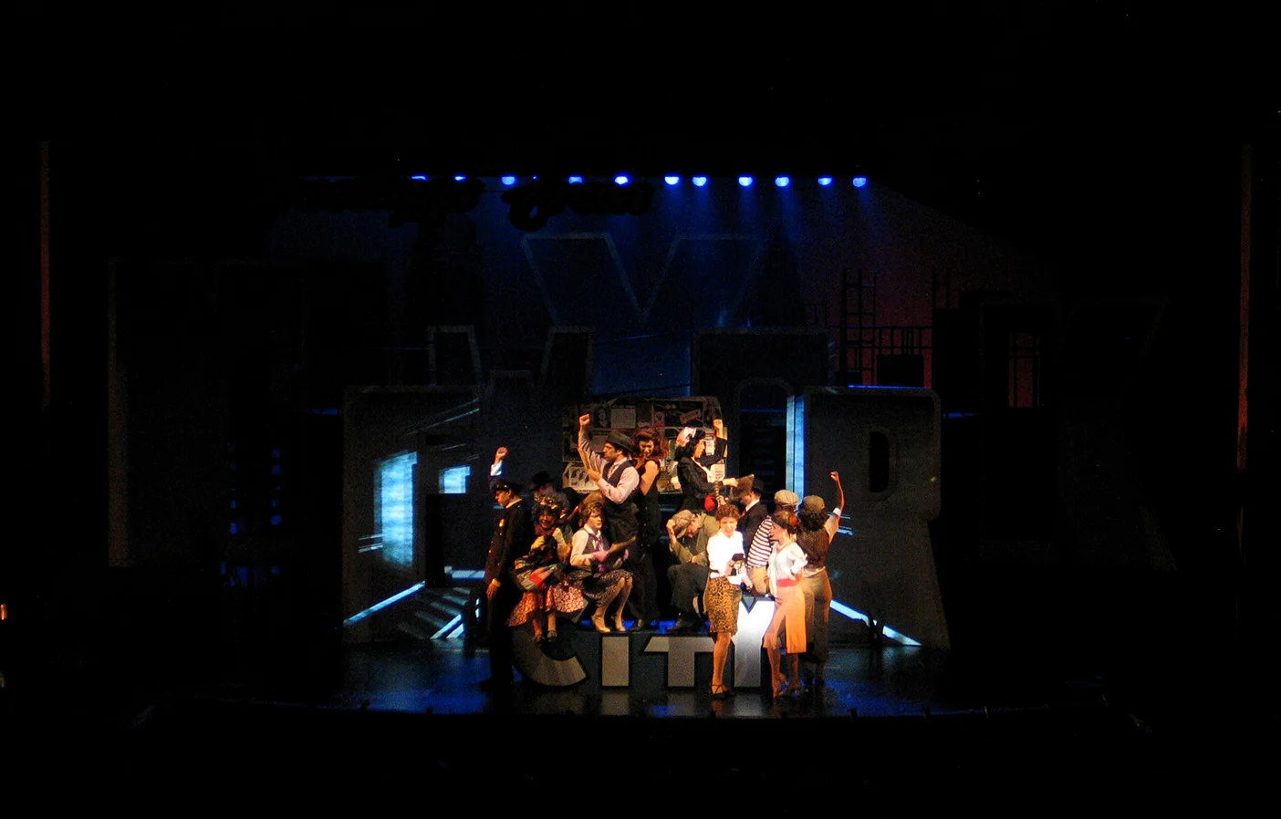 Subway Train in Motion