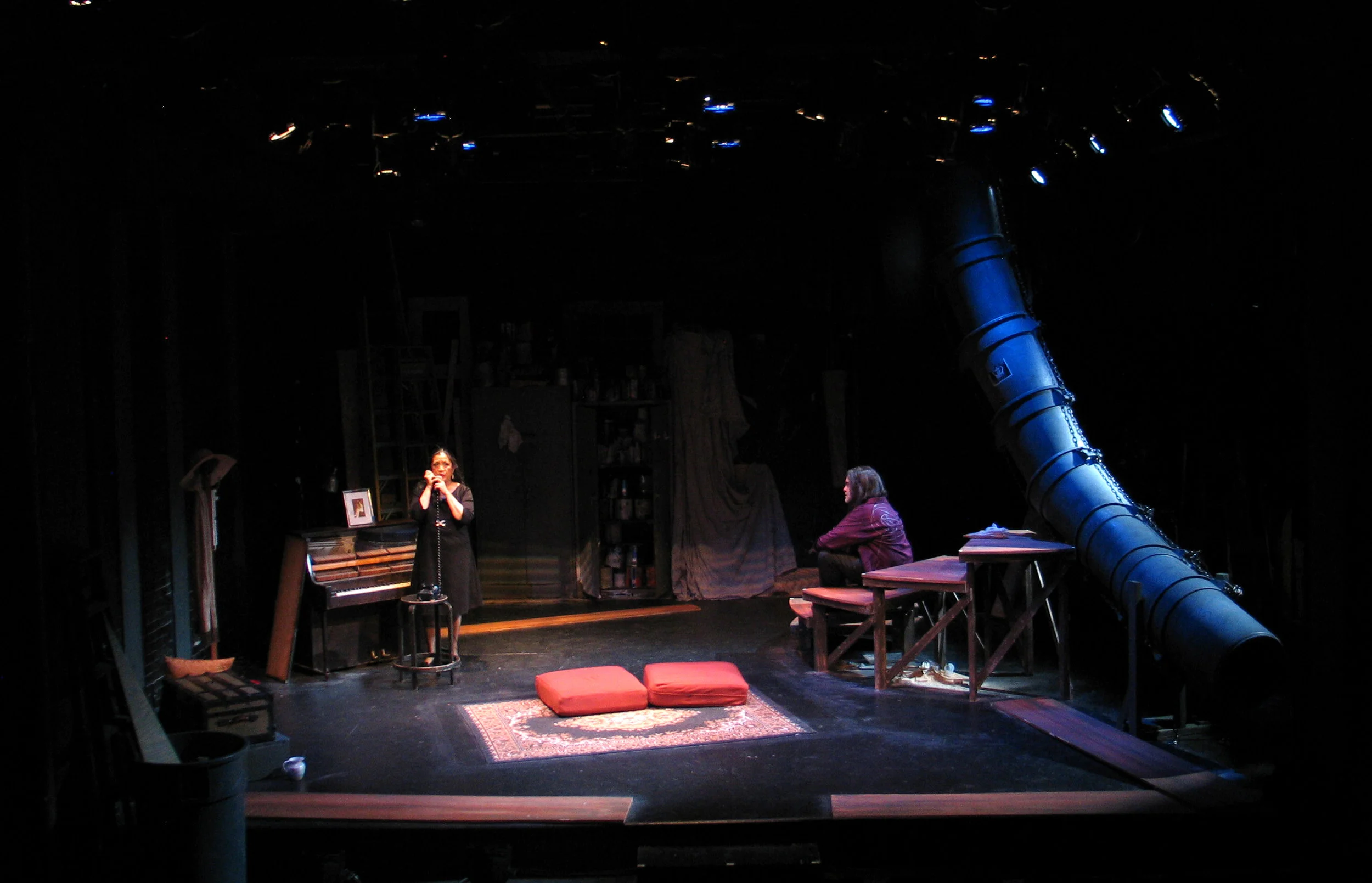    OUT CRY or THE TWO CHARACTER PLAY   by Tennessee Williams    National Asian-American Theatre Company – NYC    Director :&nbsp;  Thom Sesma   Sets :&nbsp;  Czerton Lim   Lights :&nbsp;  Stephen Petrilli   Costumes:   Candida K. Nichols  