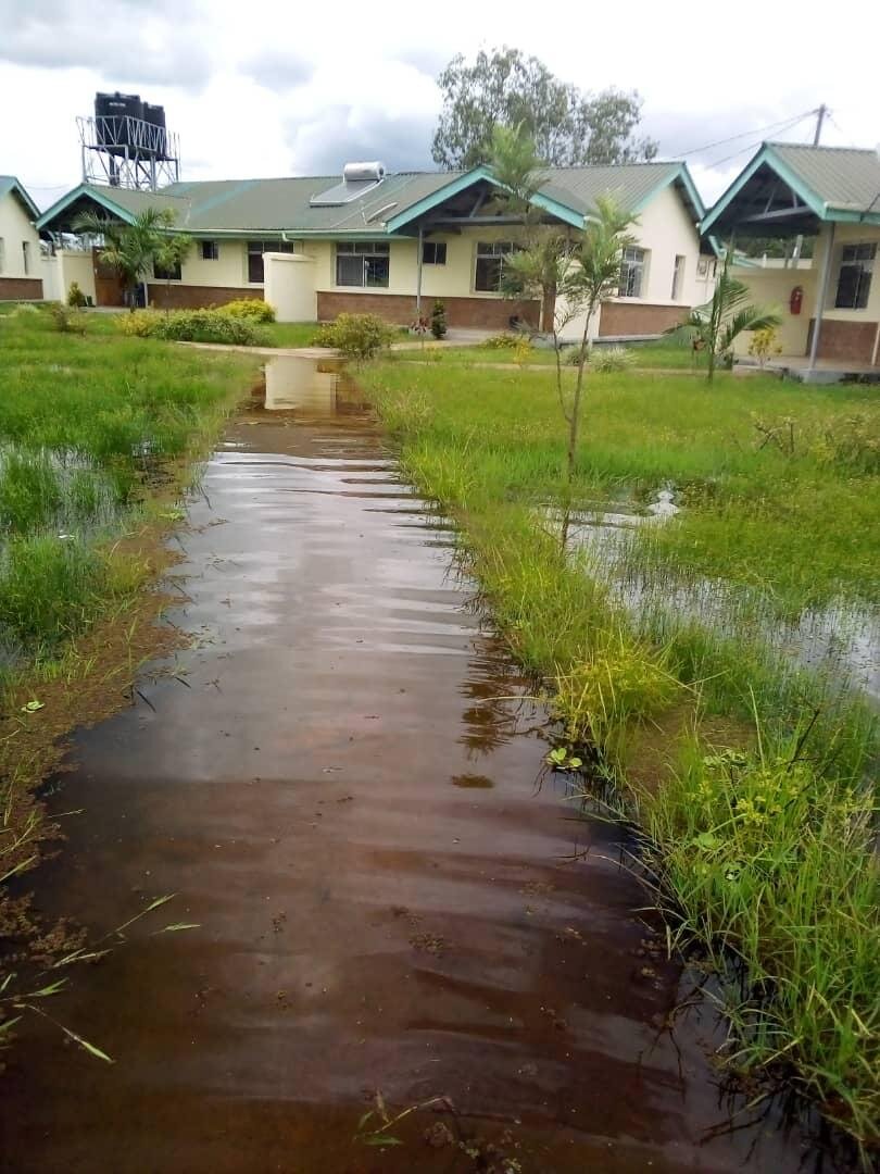 Flooding causing problems at hospital in Tanzania