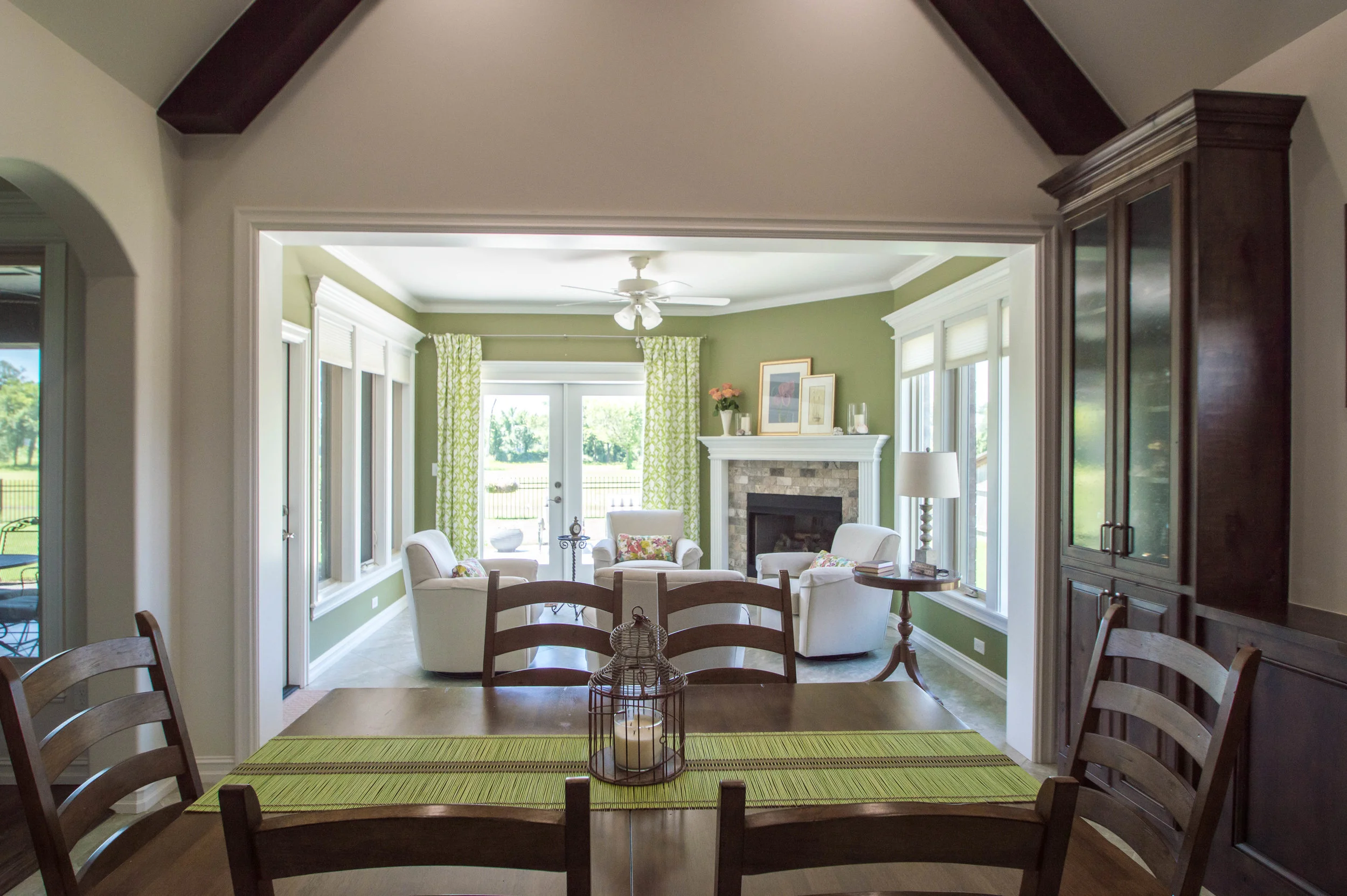 "We used Amy as the overall design consultant for our new home. We could not be happier with her help in the selection of materials and colors, both interior and exterior. She has a great eye for detail and brought a cohesive flow to our home." - Joe + MaryAnn C.