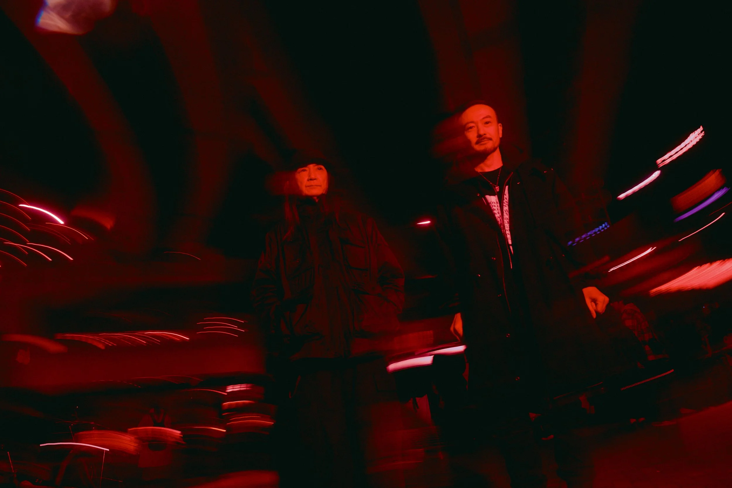 KIKÙ HIBINO & MERZBOW ANNOUNCE DEBUT COLLABORATIVE ALBUM   HEAR LEAD SINGLE "DB.XYZ"  ROCOCO ∞ ECHOMATTER LP OUT MAY 29 VIA SUPERPANG