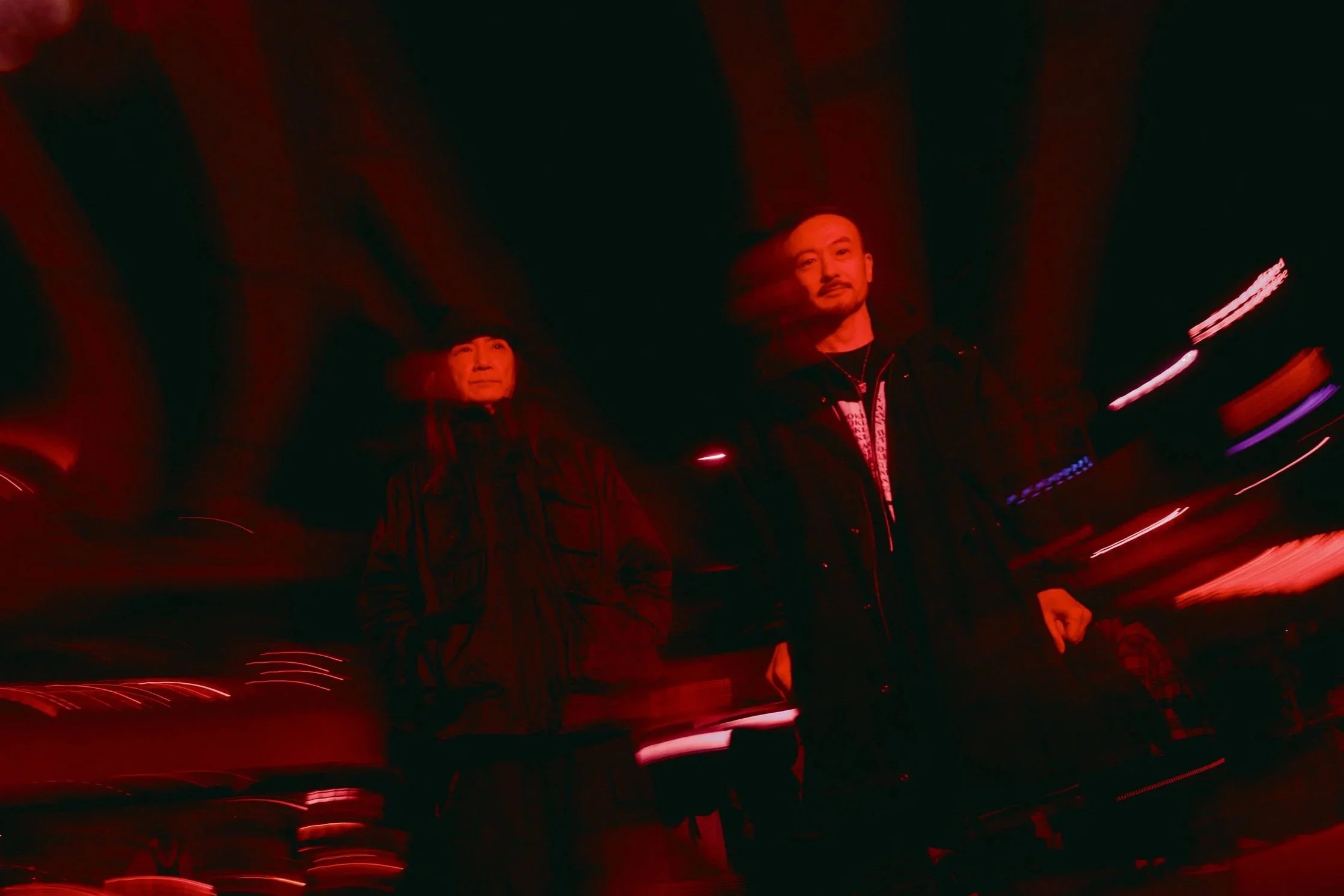 KIKÙ HIBINO & MERZBOW ANNOUNCE DEBUT COLLABORATIVE ALBUM   HEAR LEAD SINGLE "DB.XYZ"  ROCOCO ∞ ECHOMATTER LP OUT MAY 29 VIA SUPERPANG