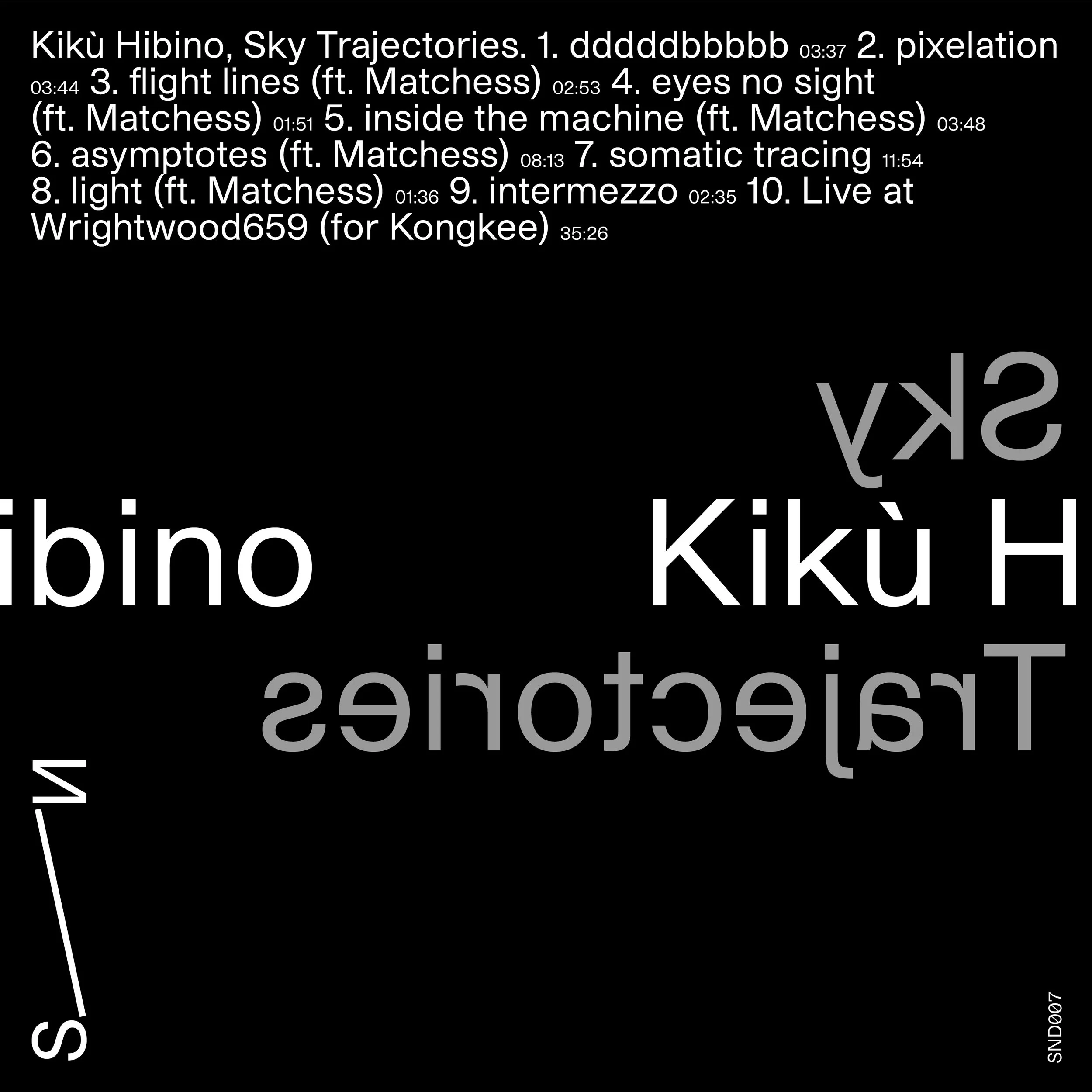 Sky Trajectories by Kiku Hibino