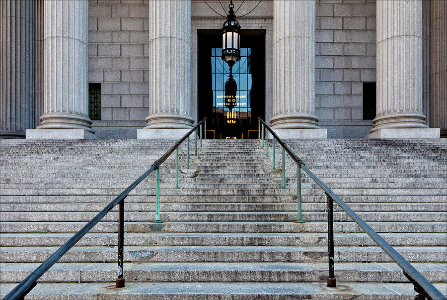 Most of our New York divorce actions take place up these steps at the New York County Supreme Court at 60 Centre Street in Downtown Manhattan. 