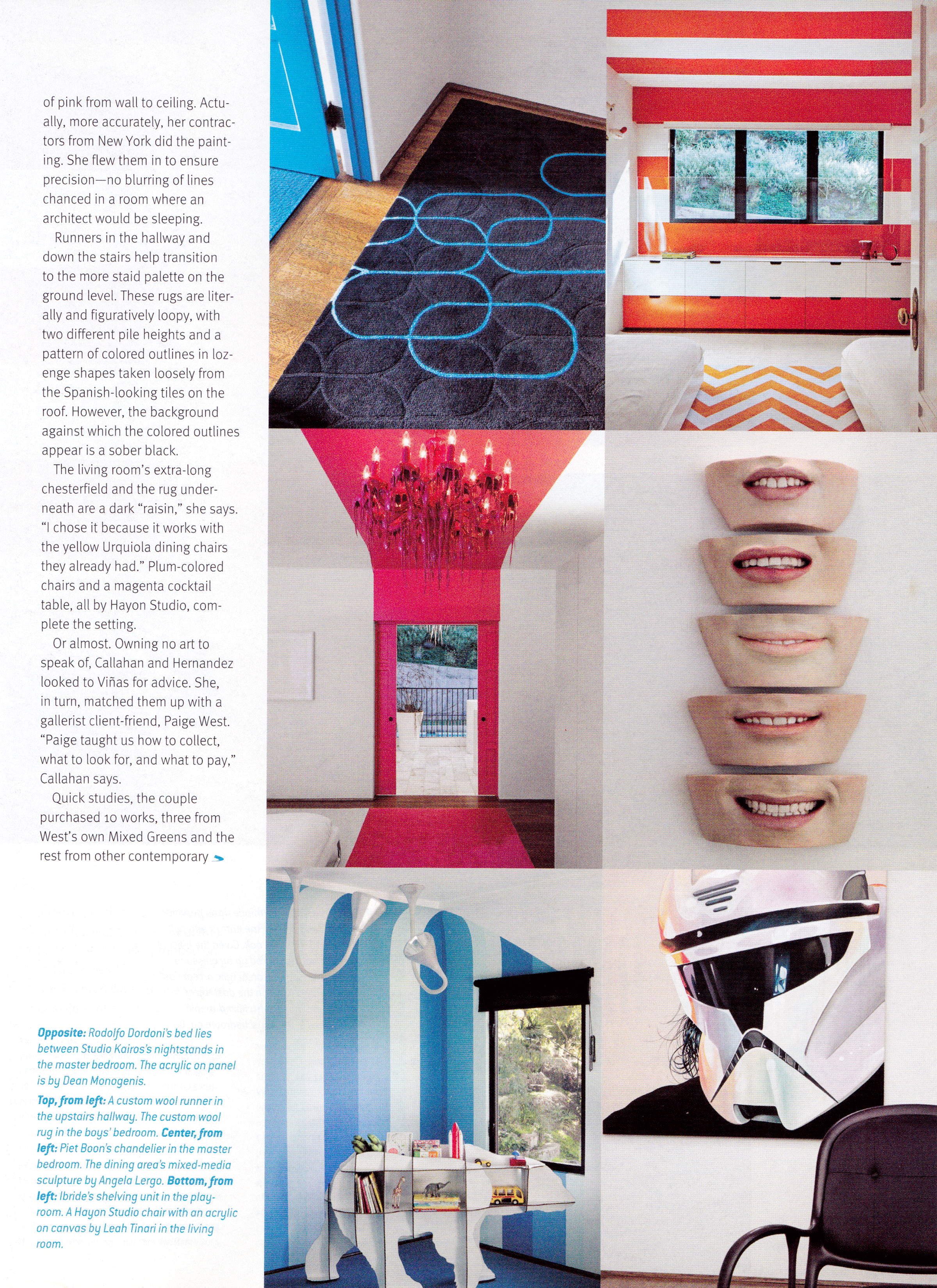 winner "best of year" award interior design magazine may 2014