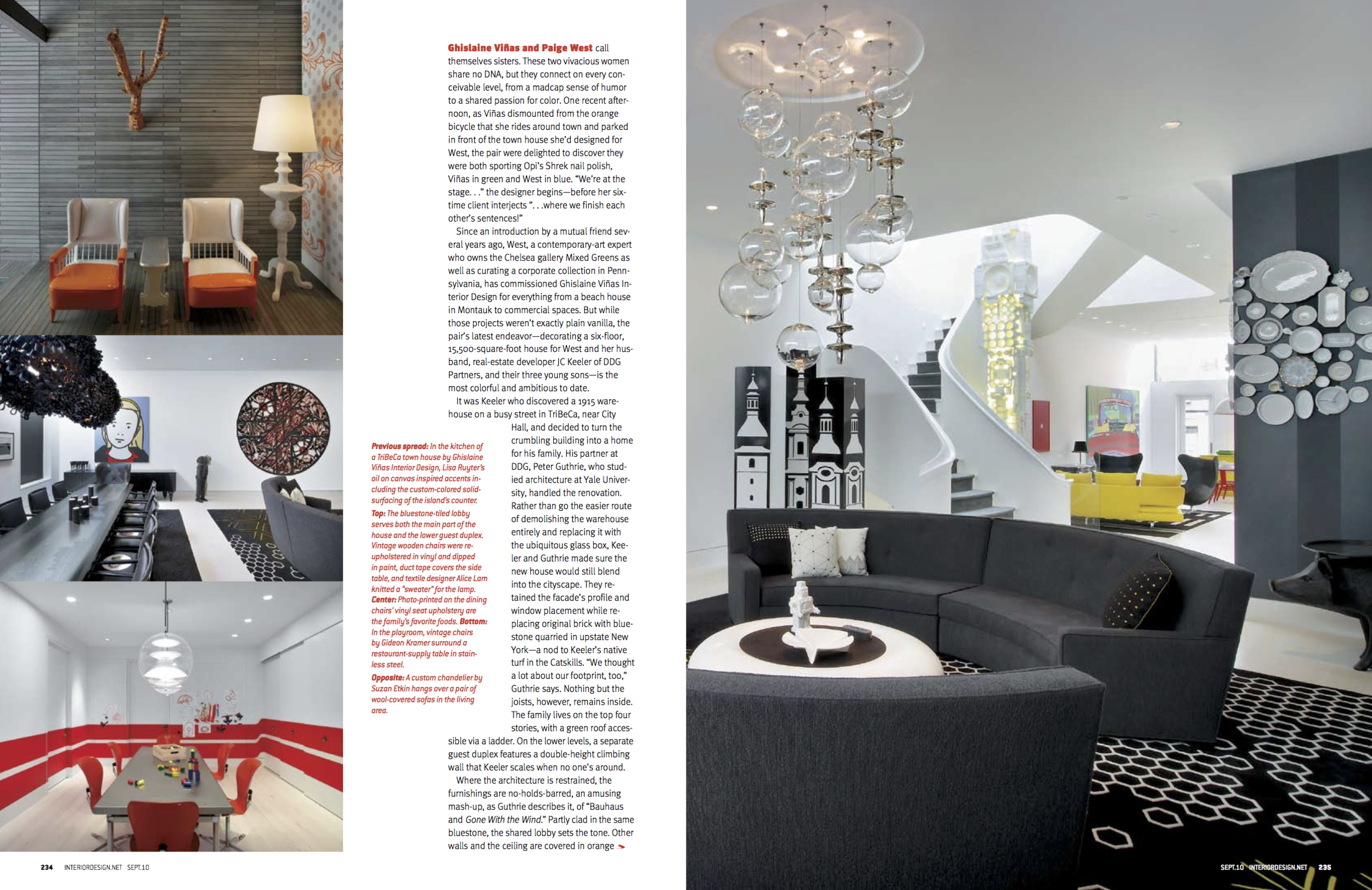 interior design magazine september 2010