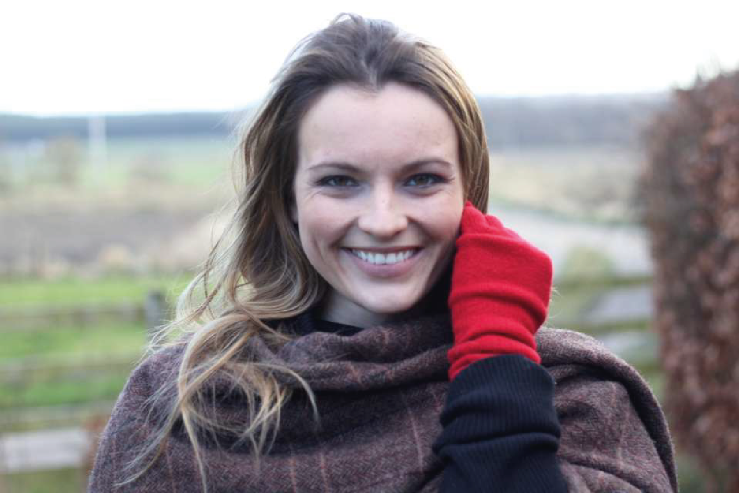 TWEED RUANA peat