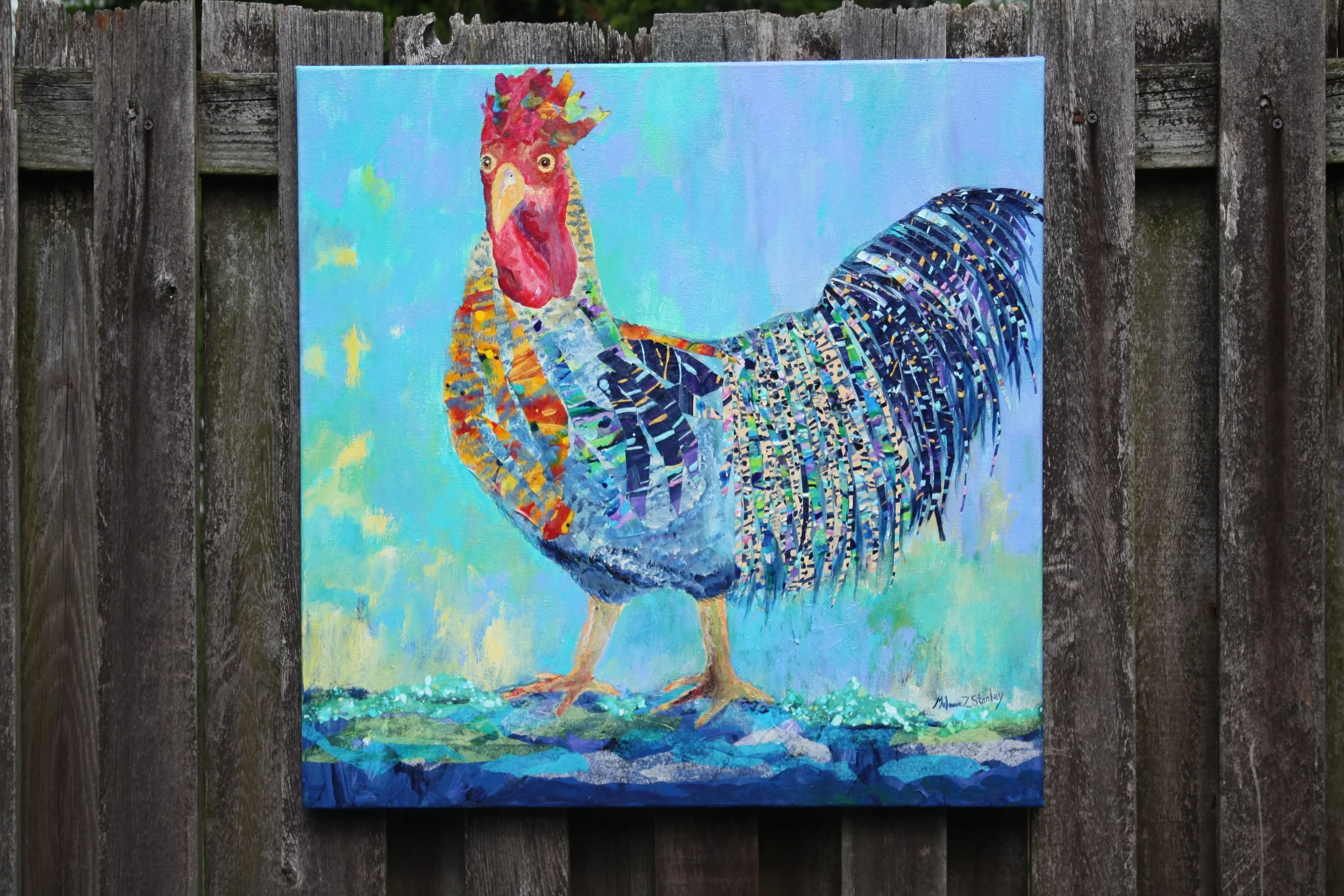 Reflective Rooster