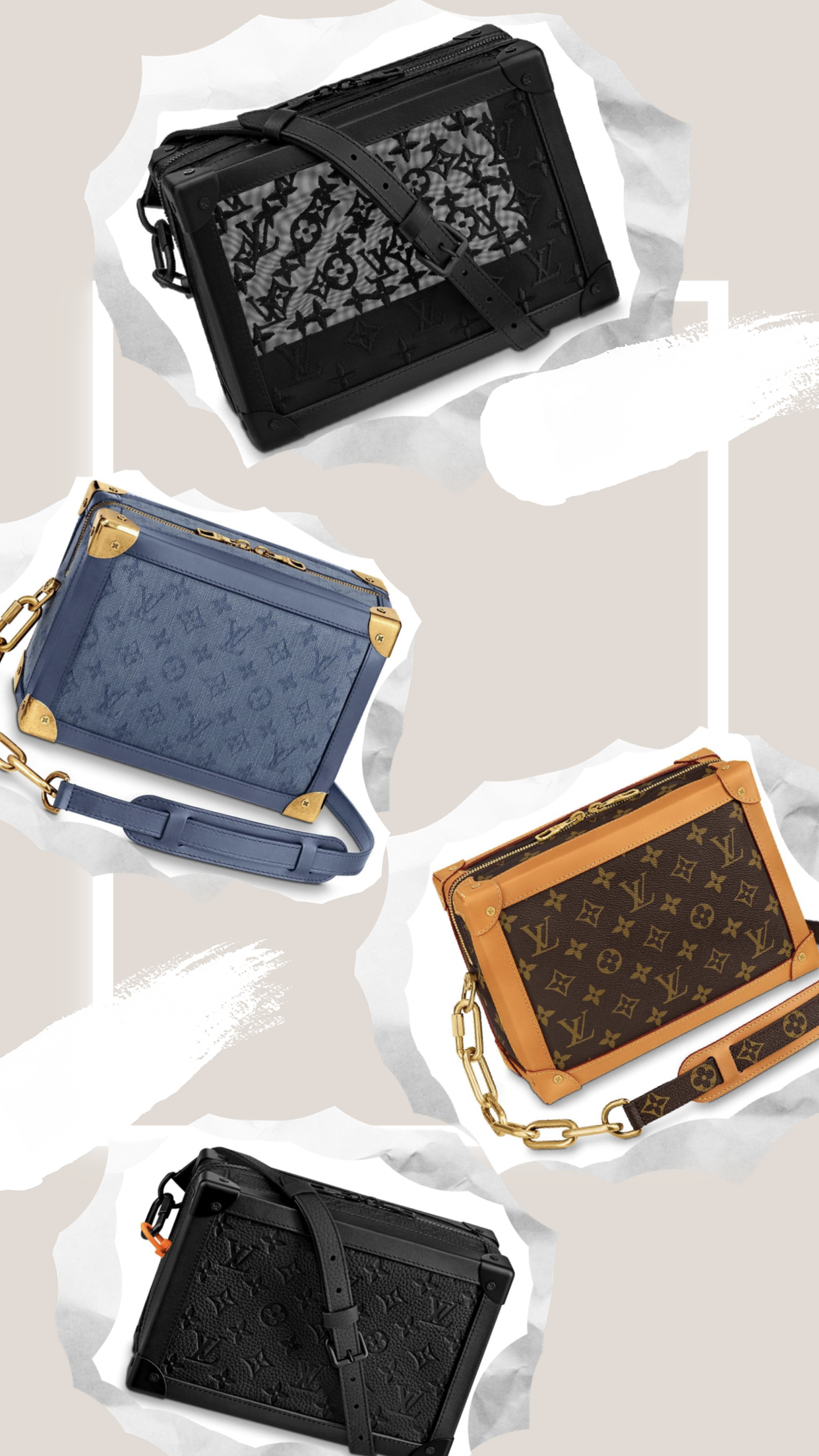 Louis Vuitton, Bags, Virgil Ablohs Louis Vuitton Mini Soft Trunk Monogram  Legacy Brown
