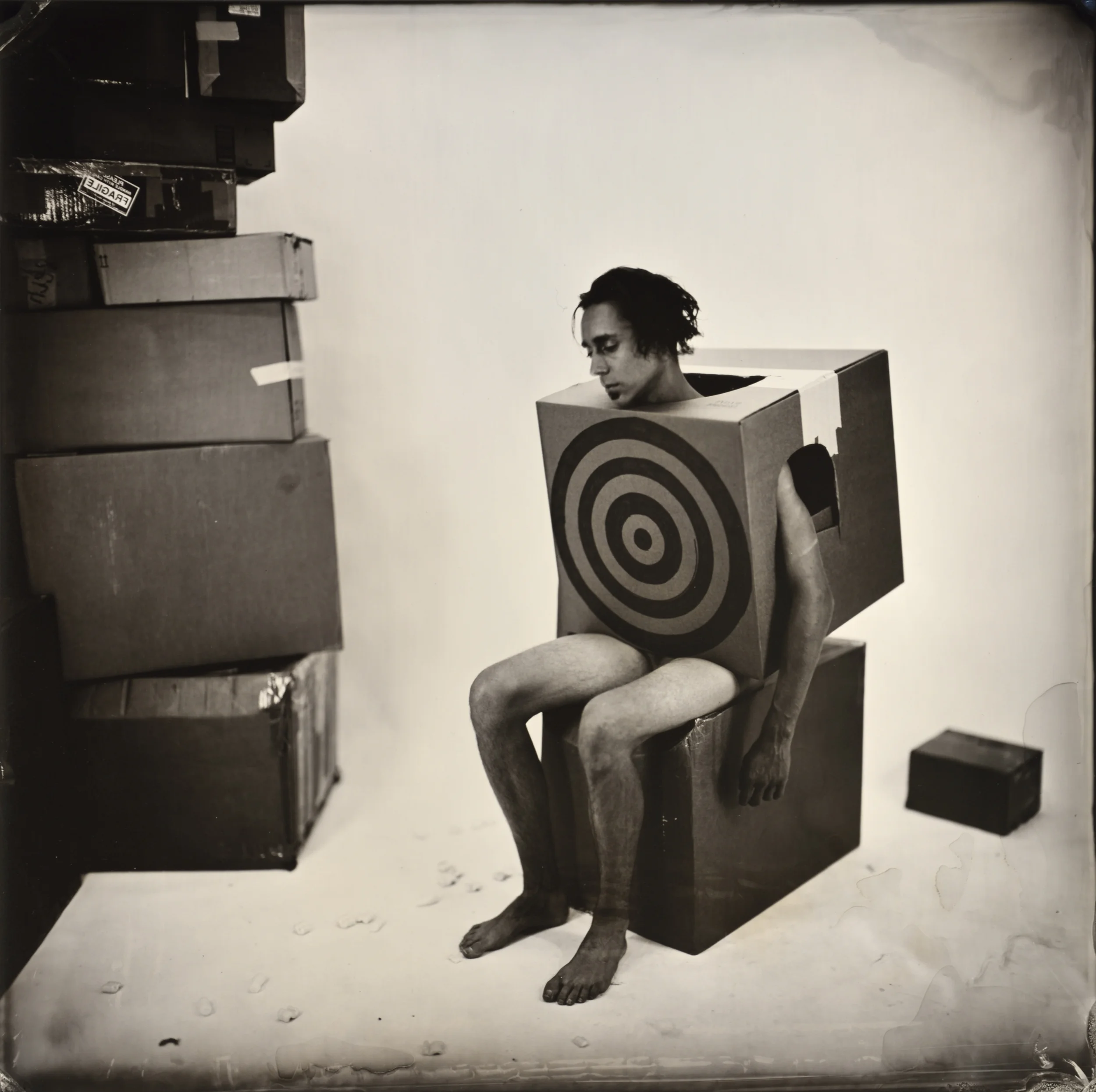 An easy target. 12x12"