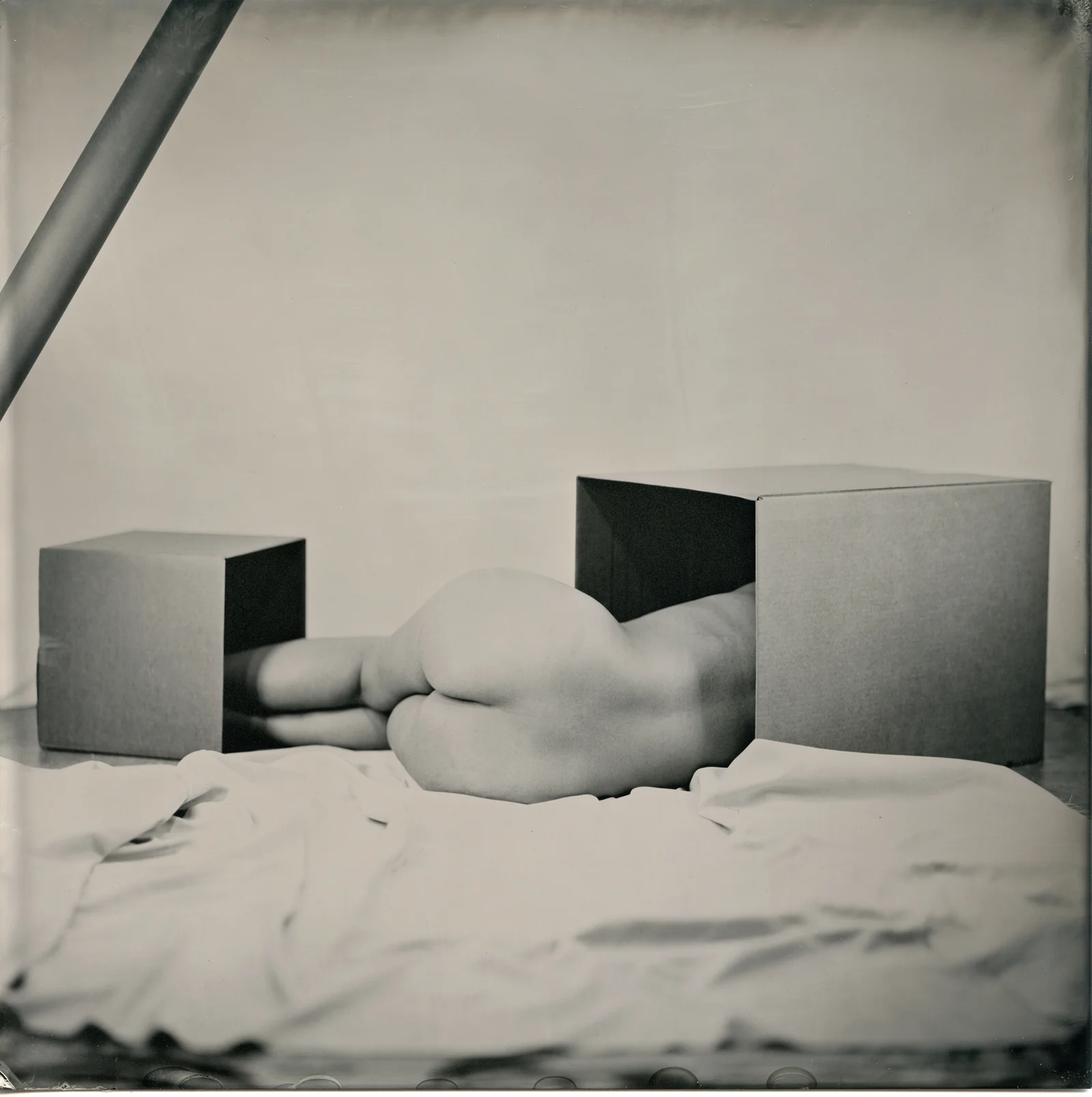 “They will never find me here…”she repeated to herself over and over again. 7x7"