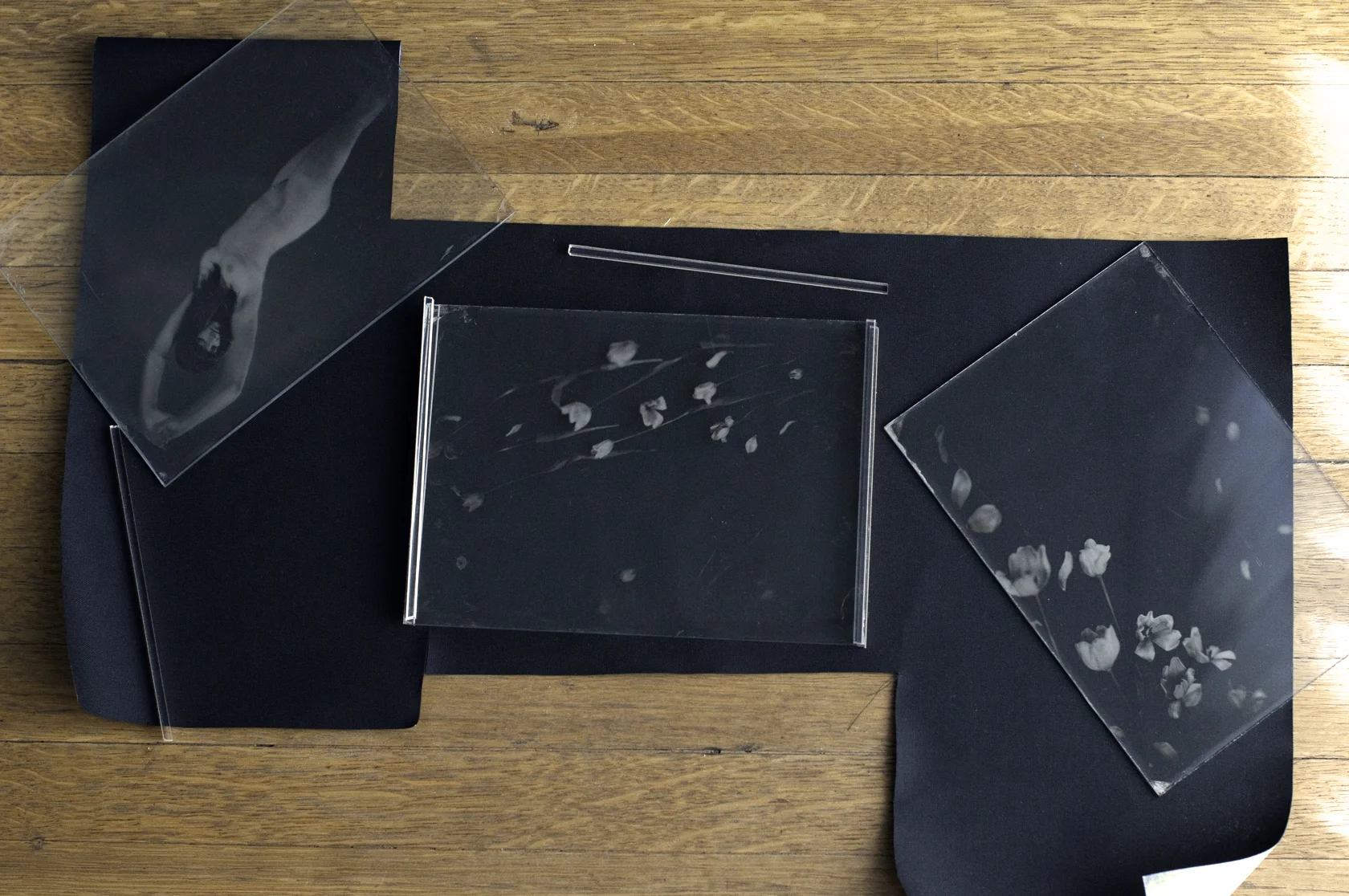 Aphrodite (Deconstructed- Three Ambrotypes)