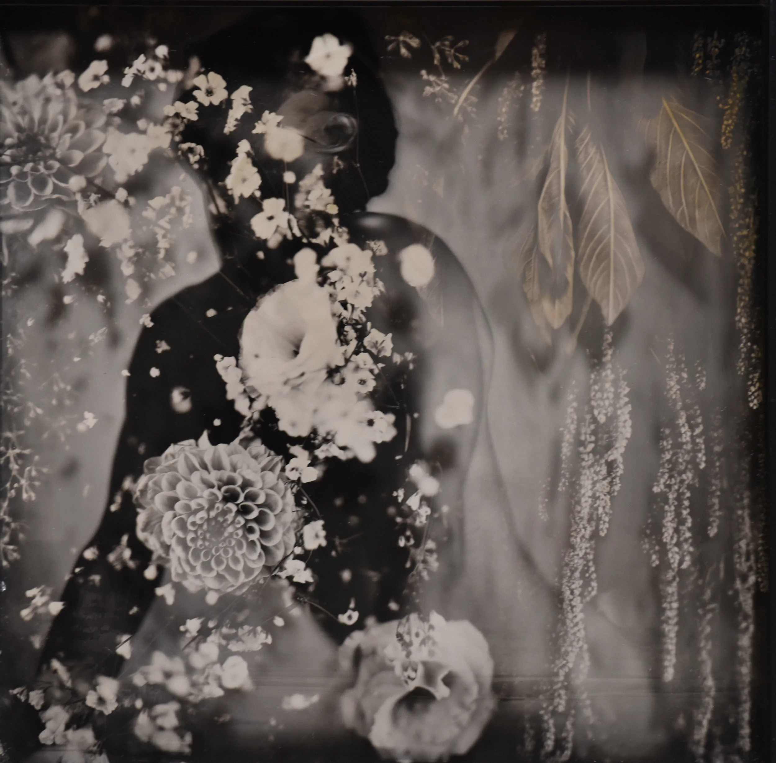 Untitled #4 12x12" One Ambrotype, One Tintype (ORIGINAL- SOLD)