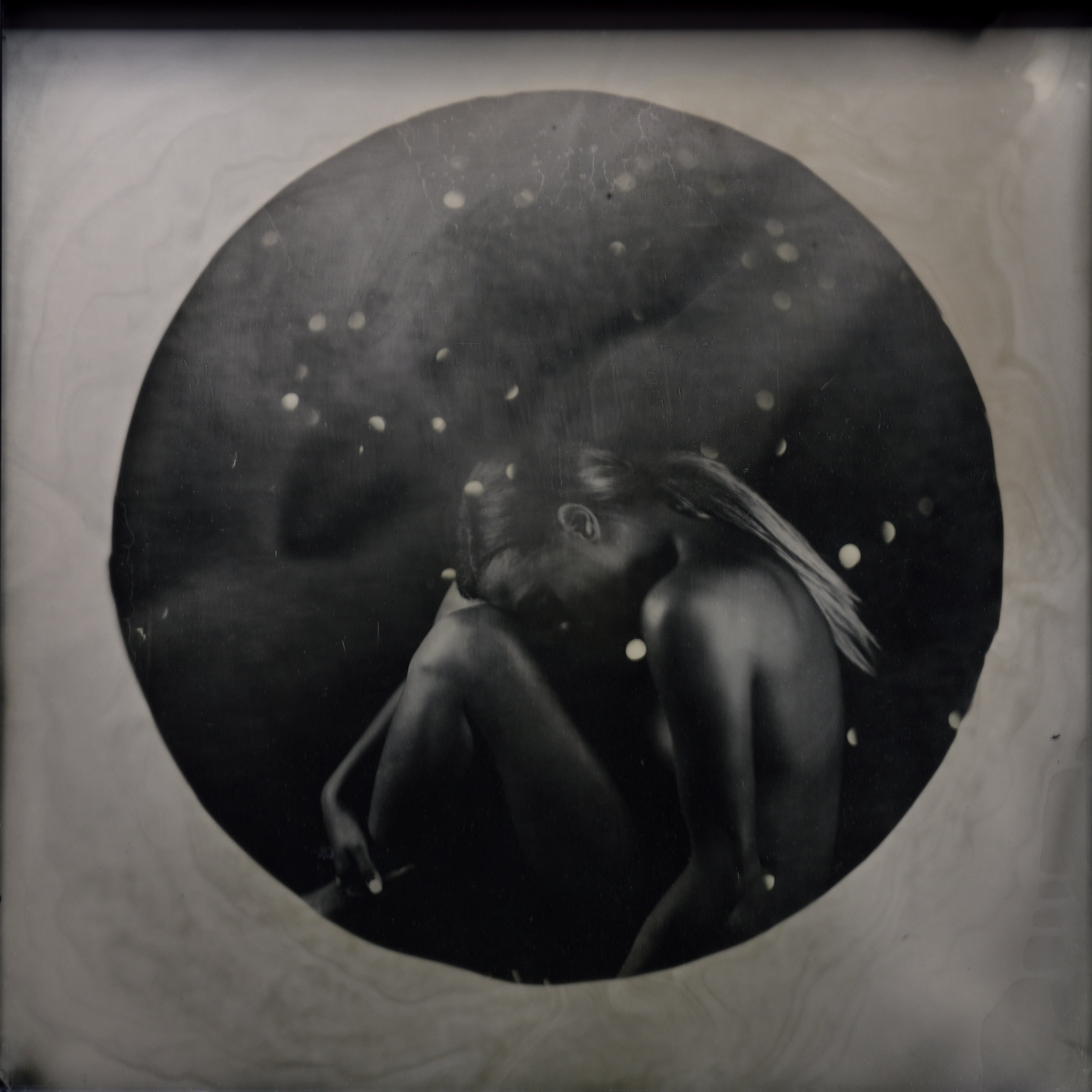 Untitled #22 12x12" Two Ambrotypes, One Tintype
