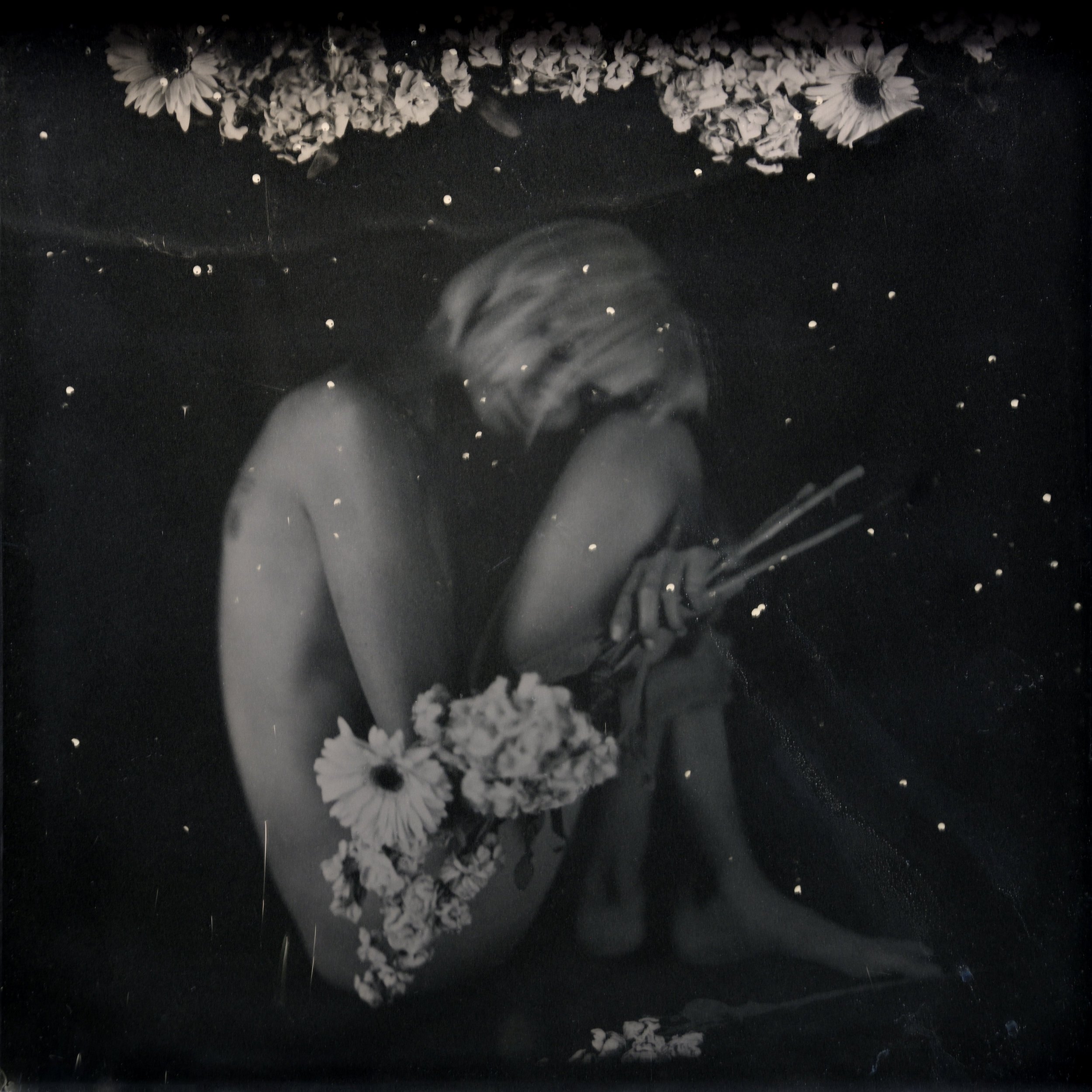 Untitled #20 12x12" Two Ambrotypes, One Tintype