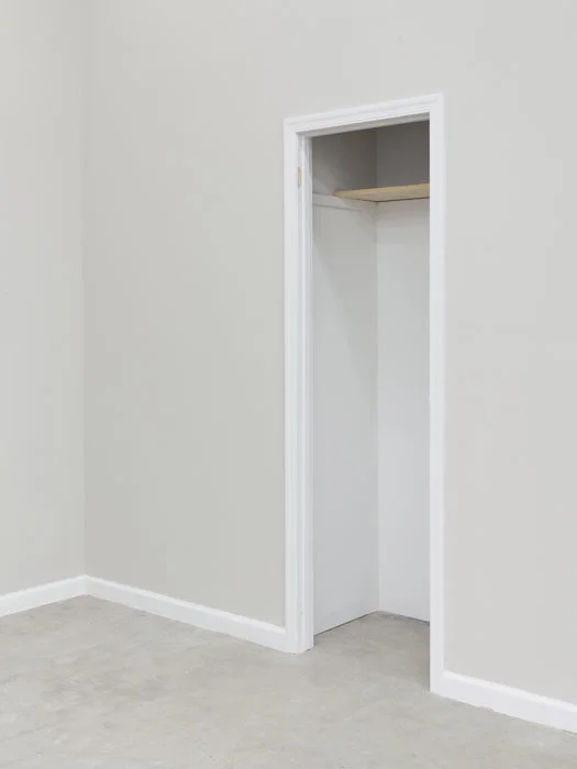 Aaron Aujla, Untitled (Nimbus) , 2013, drywall, metal, wood, joint compound, latex paint, dimensions variable