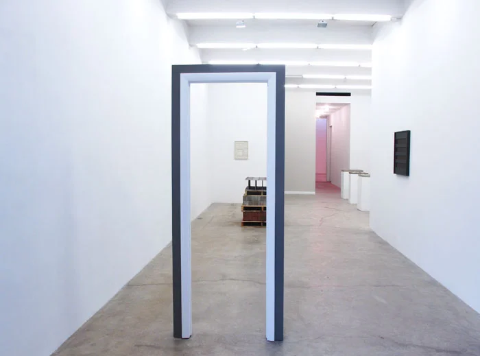 Installation view, Aaron Aujla, Charles Harlan, John Pittman , Martos Gallery, New York, 2013