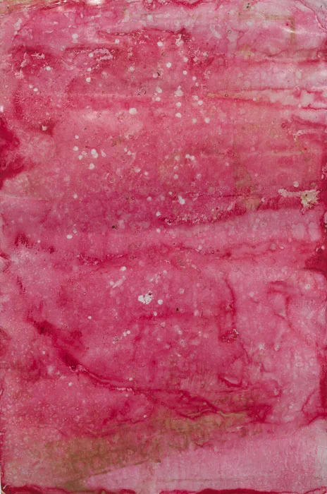 Ryan Foerster, Untitled , 2012, aluminum printing plate, 35 x 23 in