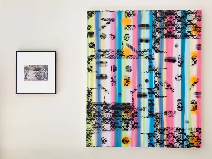 Installation view, Creature From the Blue Lagoo n, Martos Gallery, Bridgehampton, NY, 2012