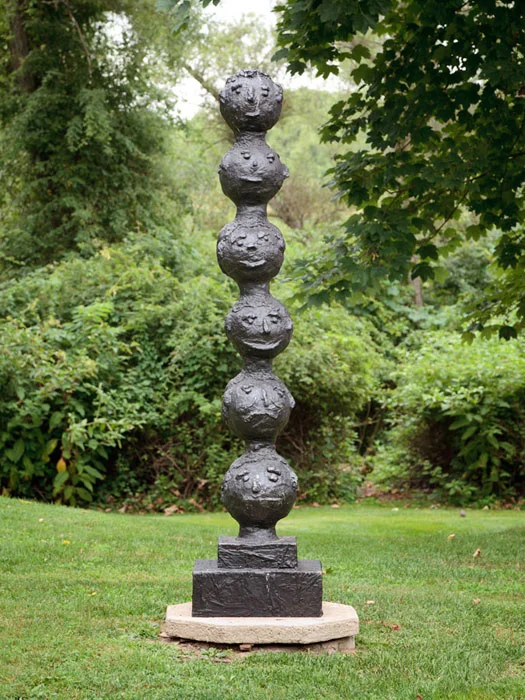 Donald Baechler, Untitled , 2004, bronze, 84 in, Edition 1/1 