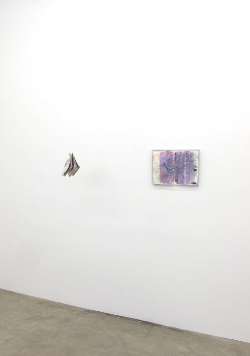 Installation view, Chris Churchill - Justin Lieberman , Martos Gallery, New York, 2012