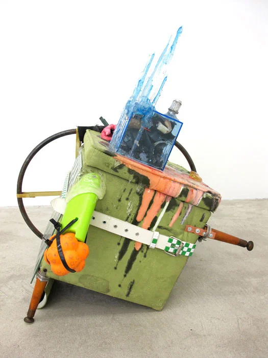 Justin Lieberman, My Friend , 2012 mixed media, 30 x 26 x 28 in