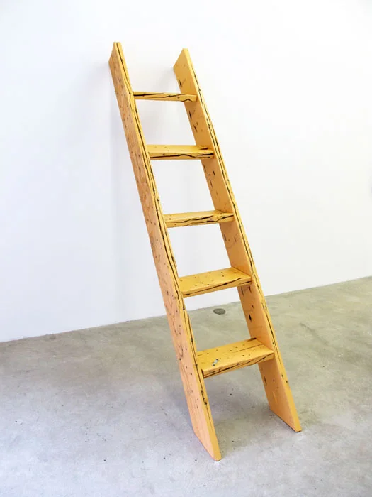 Grayson Revoir, Untitled , 2011, wood, paint, nails, 79 x 21 x 61 in